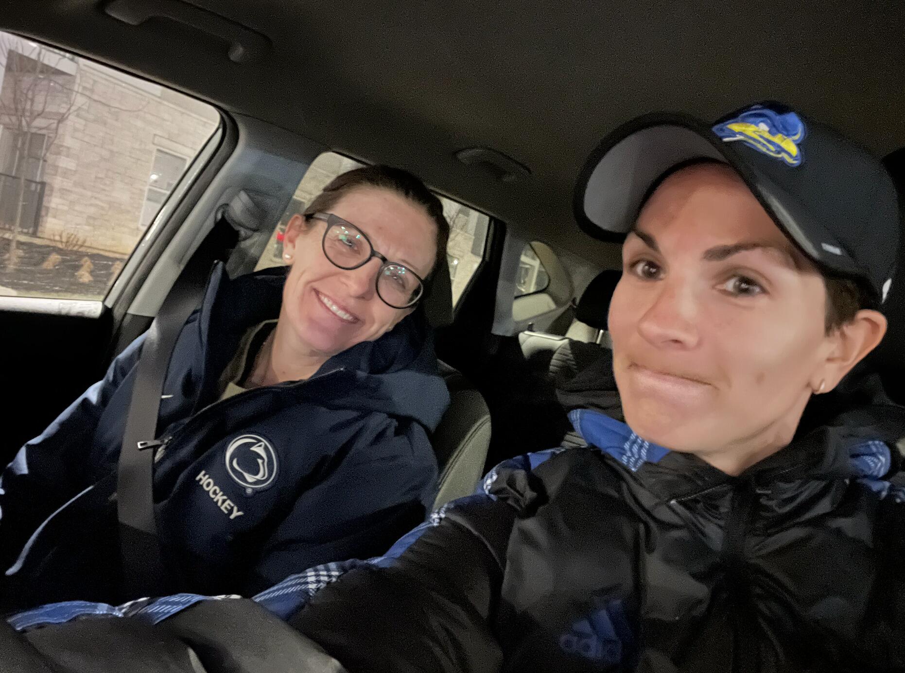 Kelly showing Allison around Newark, Delaware and their new apartment! 