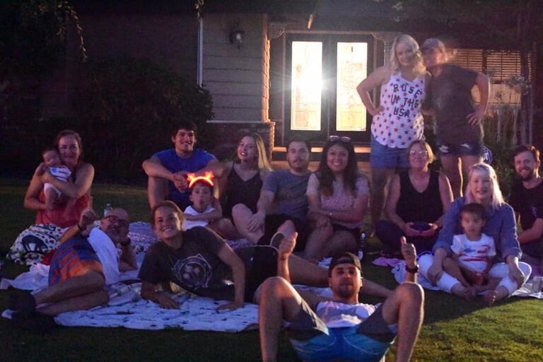 FIRST 4th OF JULY WITH SKYLER’S FAMILY!