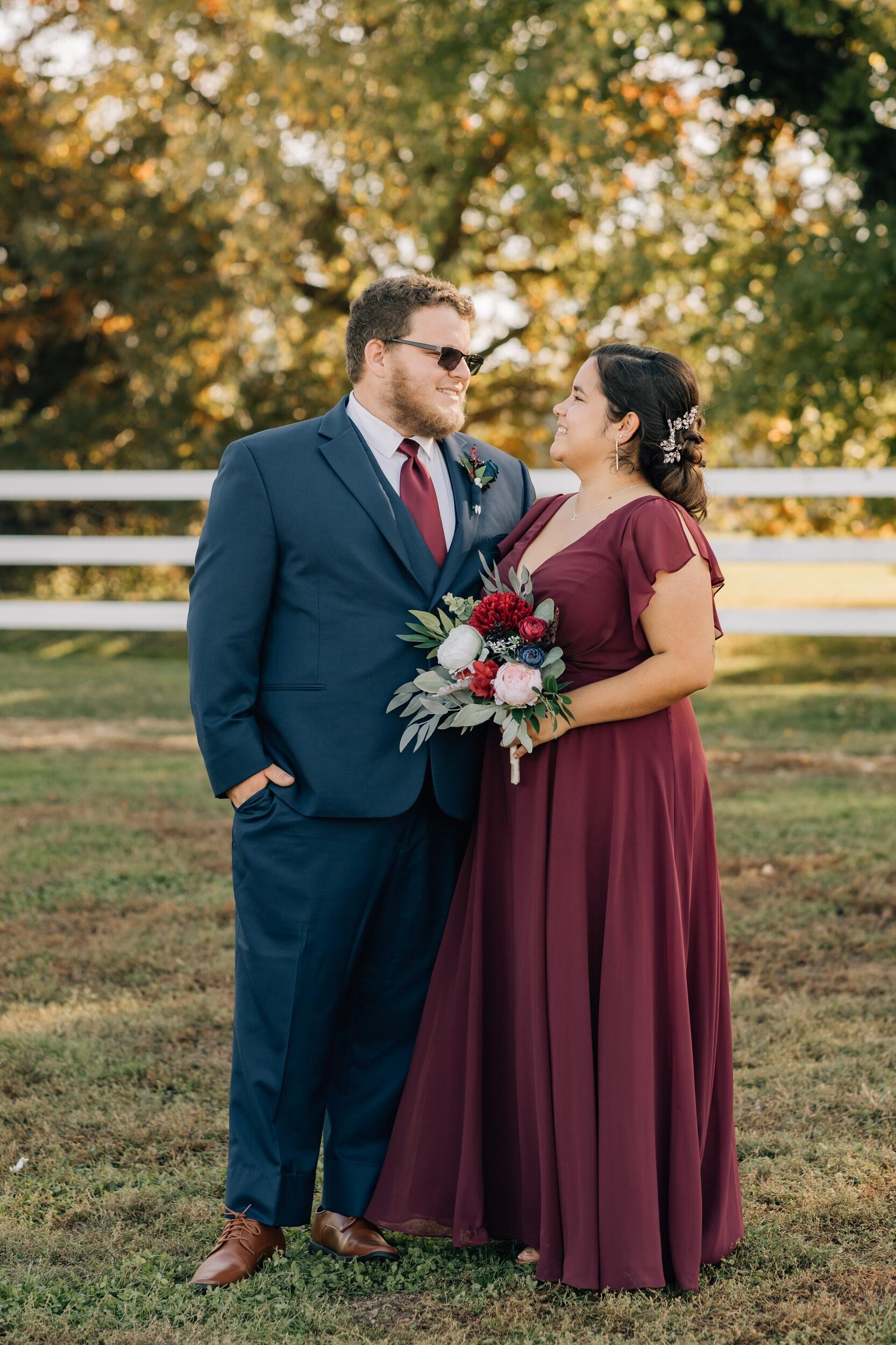 This photo was taken at the Zeauskas' wedding and even after being together for 4 years, I could fall in love with those eyes every day.