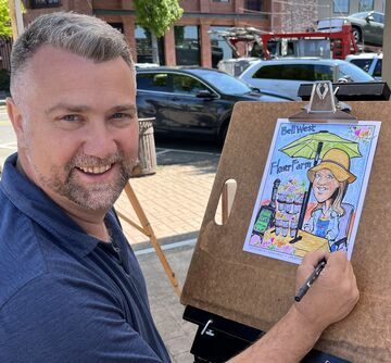 Caricatures by JHK Art - Caricaturist - Lynden, WA - Hero Main