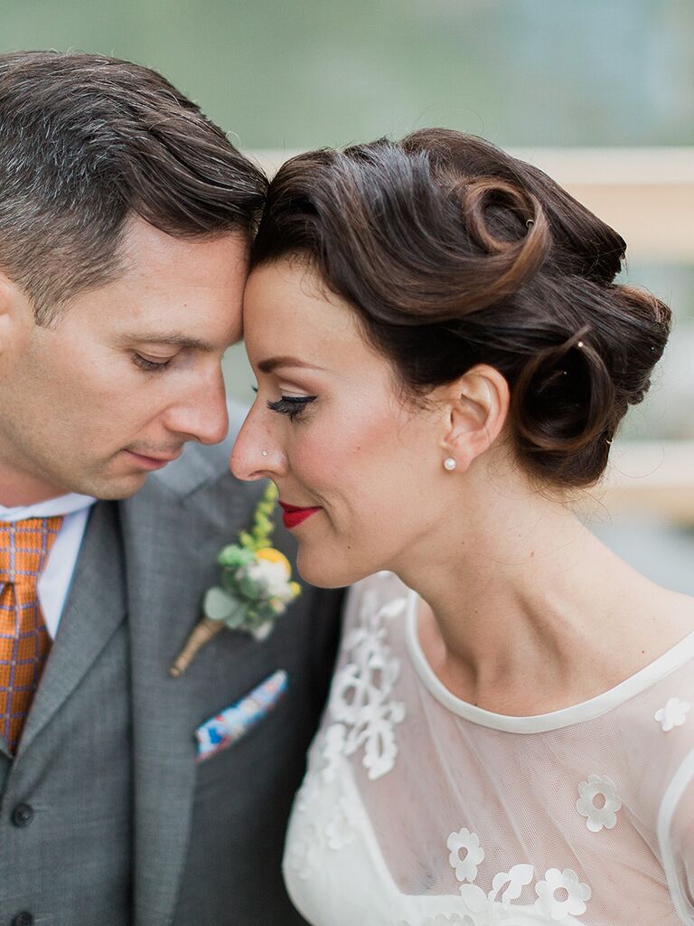 Image of vintage wedding hairstyles