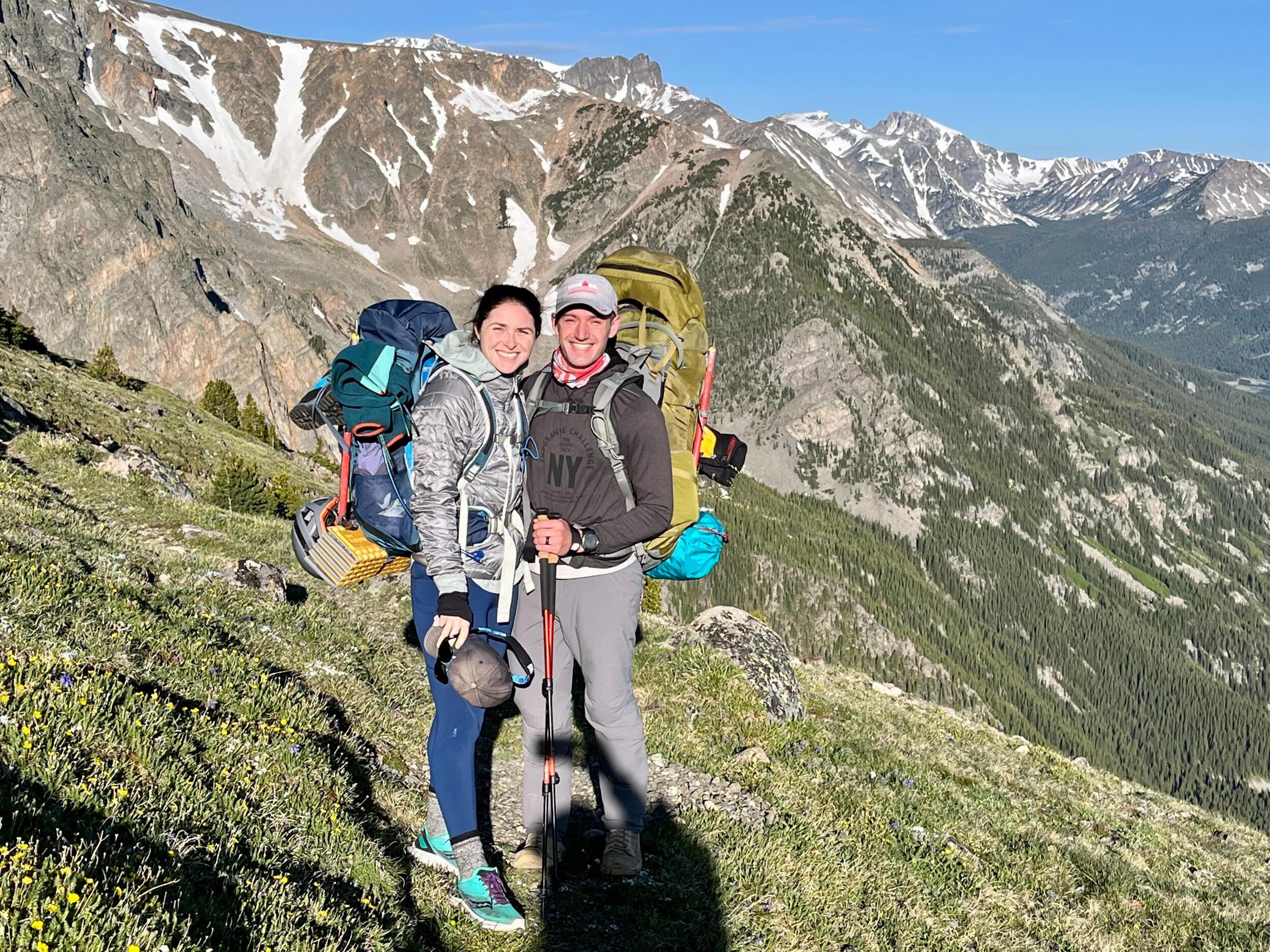 We attempt Granite Peak but are foiled by snow in June! Though disappointed to not reach the top, we enjoy the beautiful views and otherwise gorgeous weather that Wyoming has to offer! We'll be back!