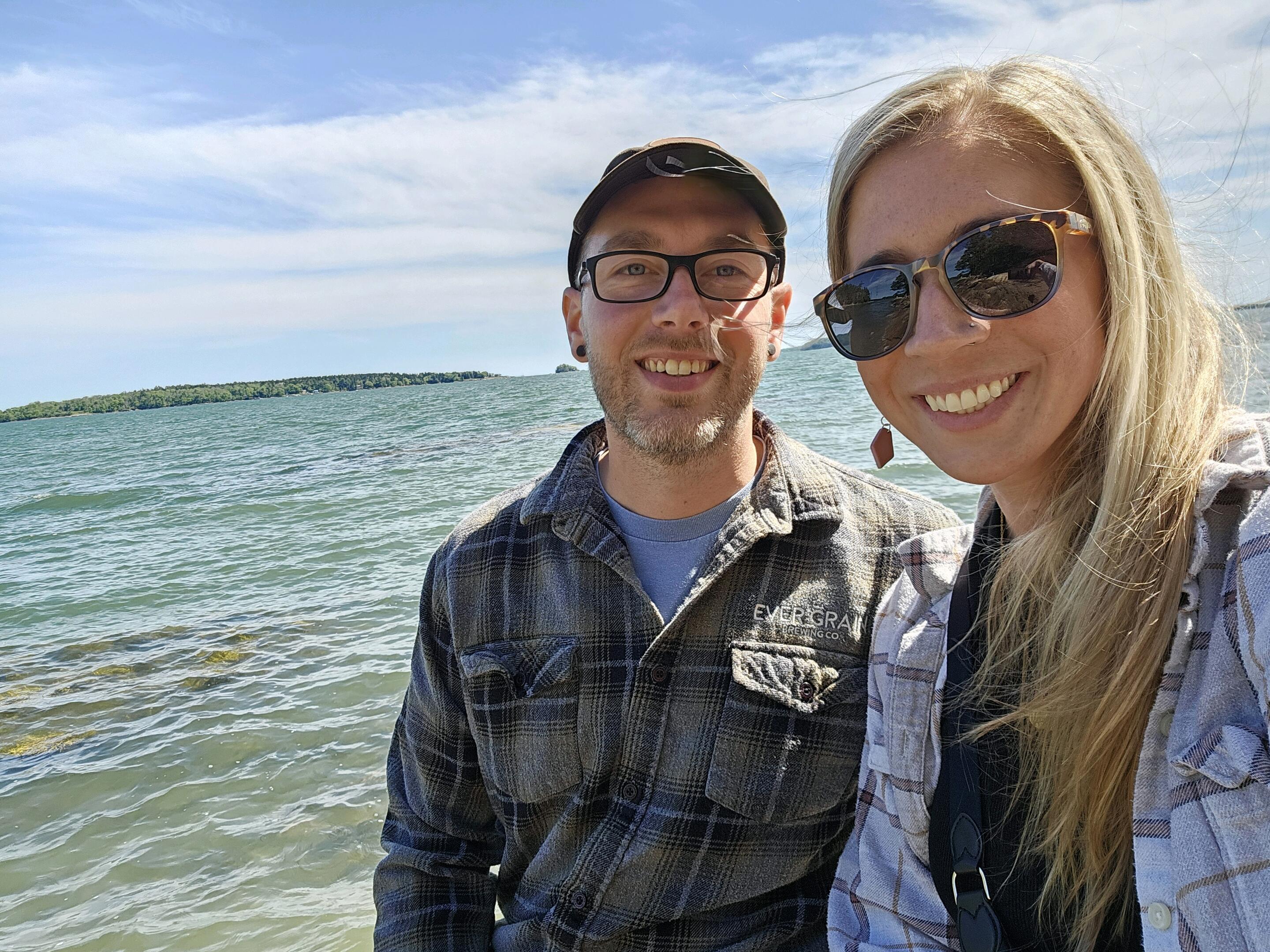 Our first trip to Maine together.