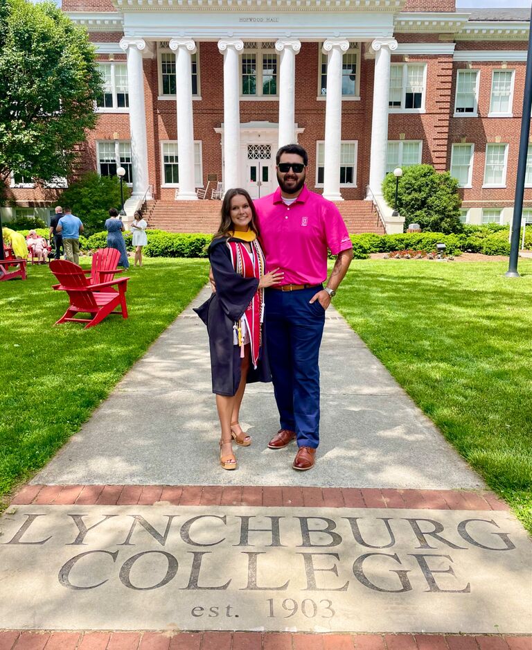 Sarah graduated nursing school!