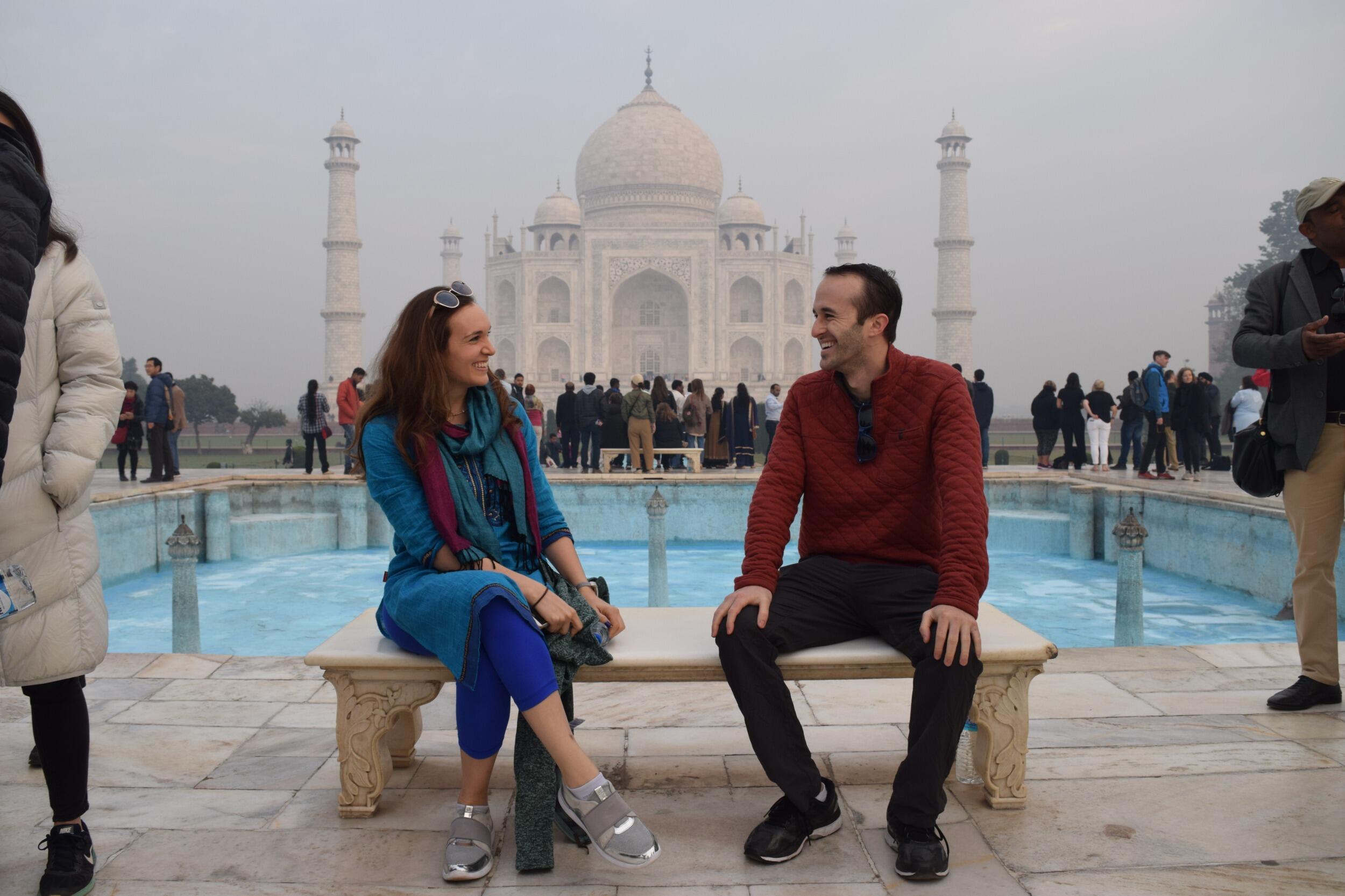 Our first trip abroad. India, 2018