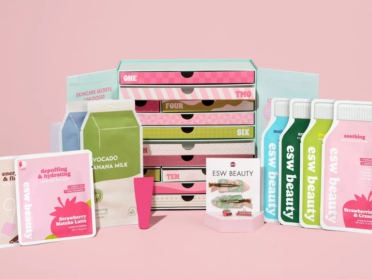 Face mask advent calendar for your girlfriend from ESW Beauty