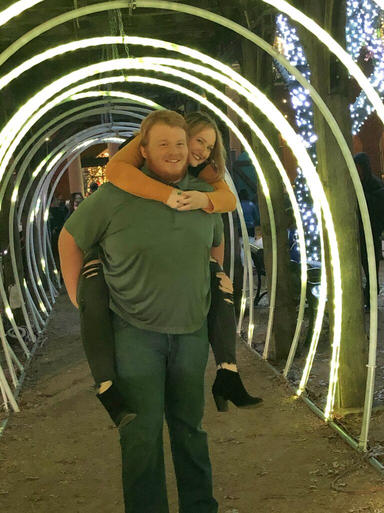 The beginning of annual Christmas light dates