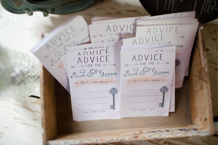 Advice Box for the Bride and Groom