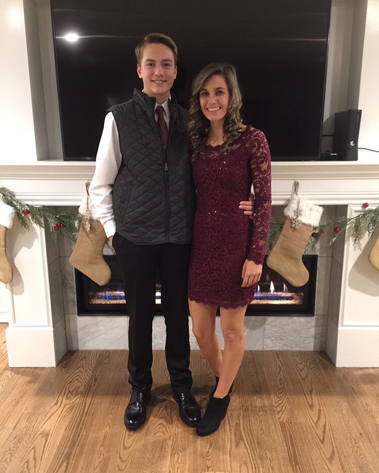 First dance we went to together. It was Grand Haven's winter formal, sophomore year.