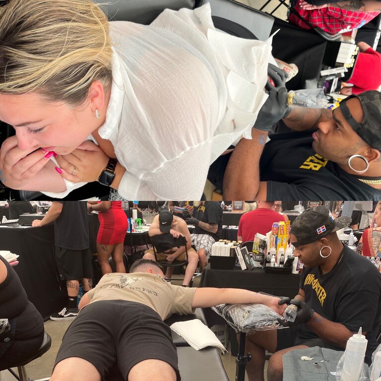 We got tattoos together
