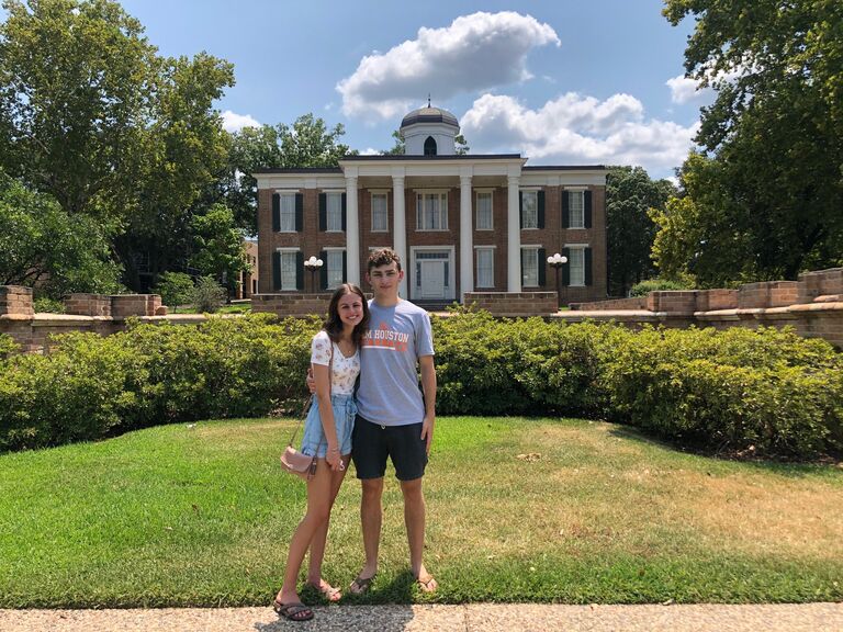 Sebastian starts college at Sam Houston State University! We visited the campus even though he would be taking classes online while working full time.