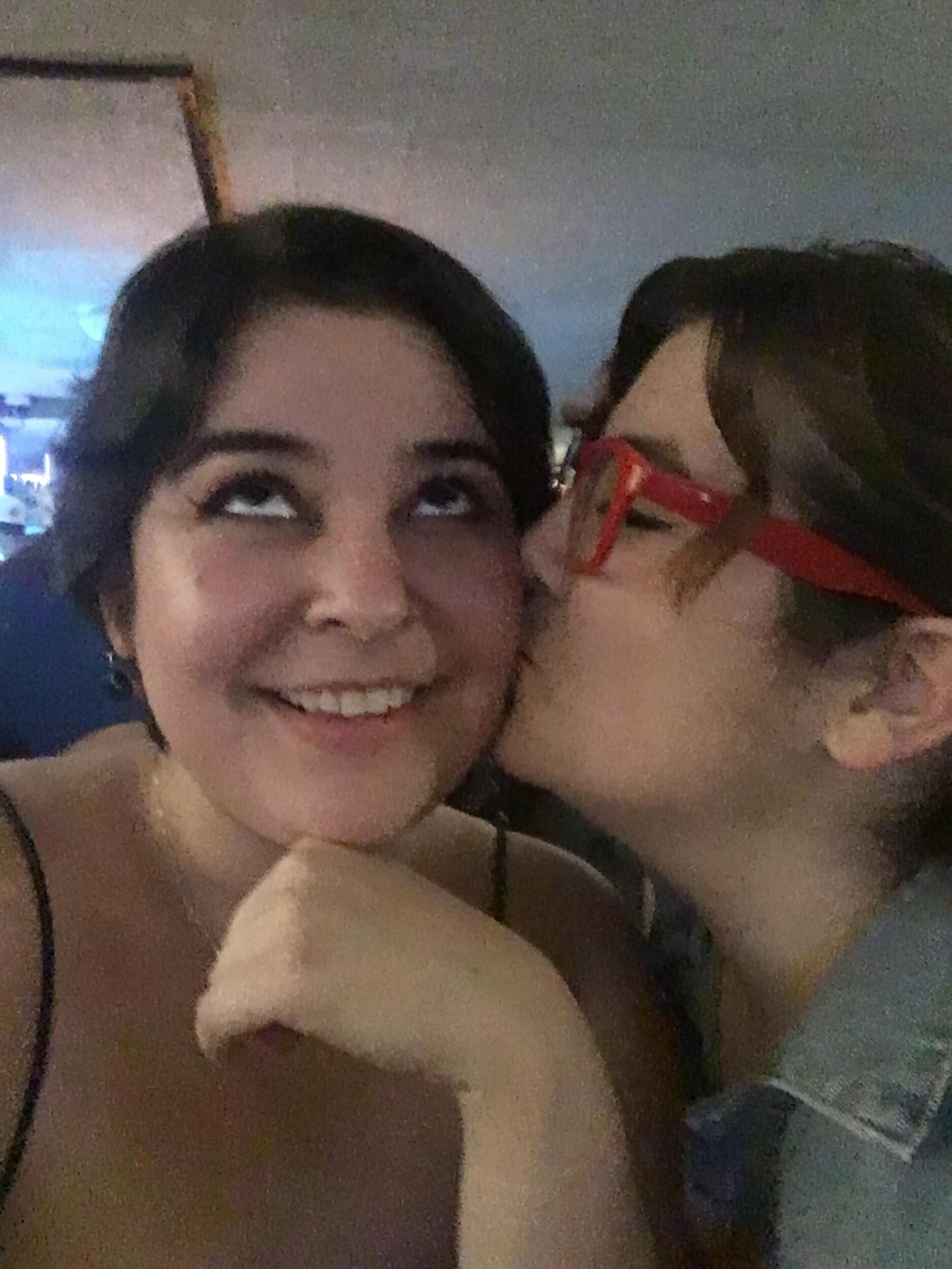 Ada and Simone's 2nd date and 1st picture together. Ada asked Simone to go line dancing, Simone shockingly said yes. 