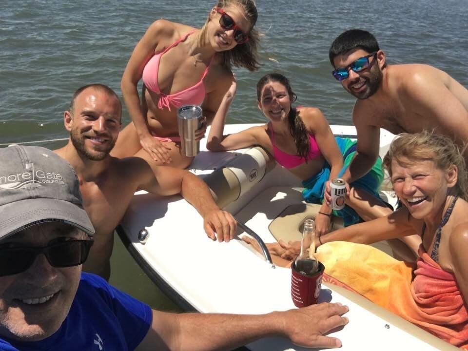 Getting plenty of vitamin sea!