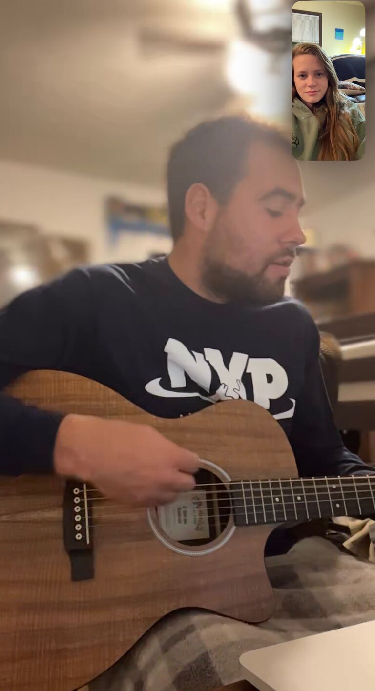 After the holidays, we spent a whole 68 days apart. It was rough, but we did it. And we FaceTimed ALOT. A ton of our relationship has been over text, phone calls, and FaceTiming. Lots of hours talking, lots of late night conversations, and worship sessions. It’s not always easy, but we have grown so much through this time. 