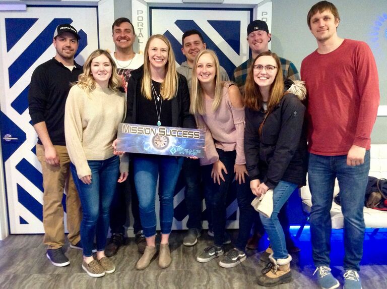 Escape Room!  Spoiler alert...we escaped