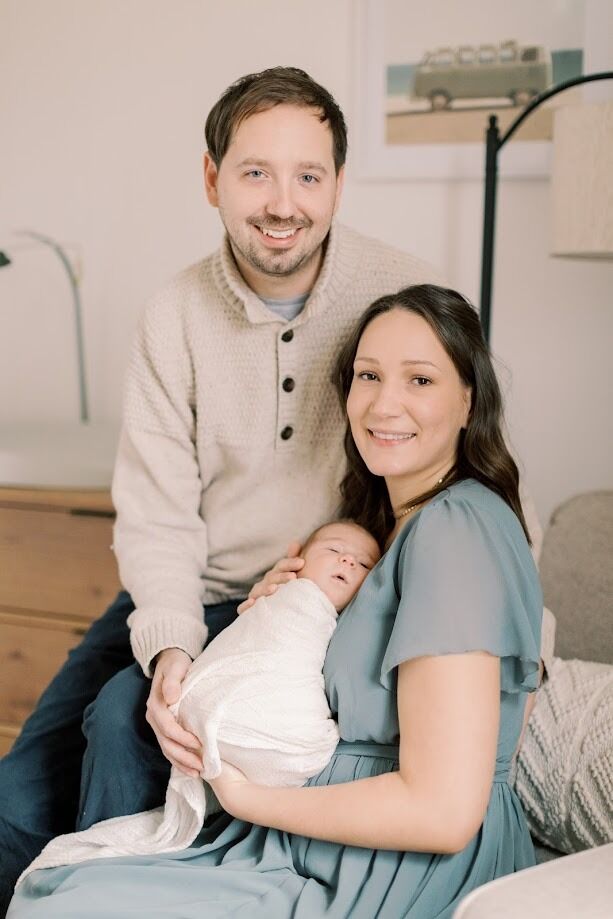 Our baby boy arrived