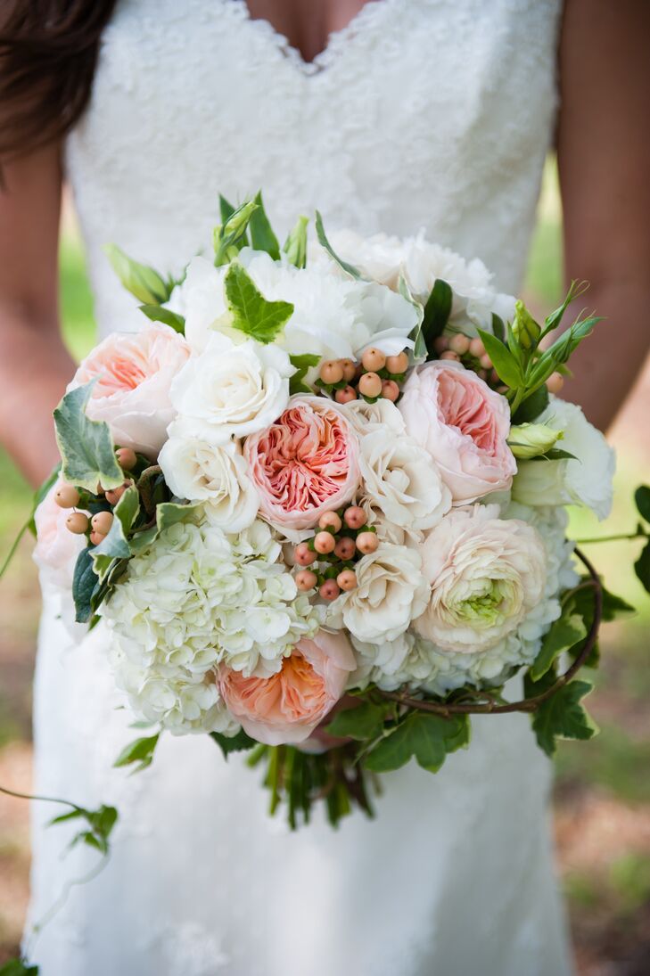 Blush and Ivy Bridal Bouquet in Austin, Texas