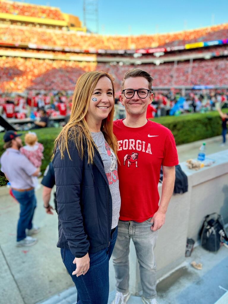 Mike's first Georgia game