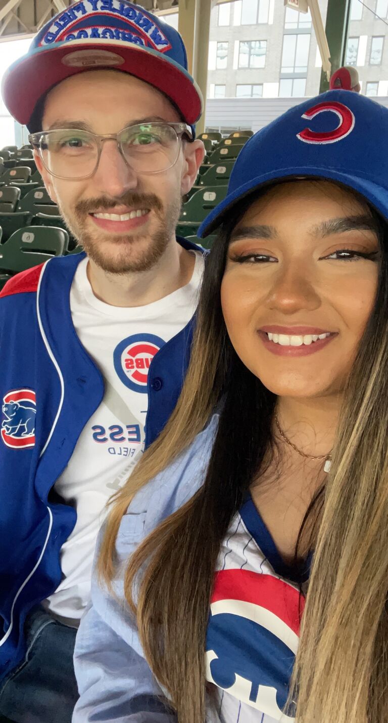 Cubs game on Julissa's Birthday!