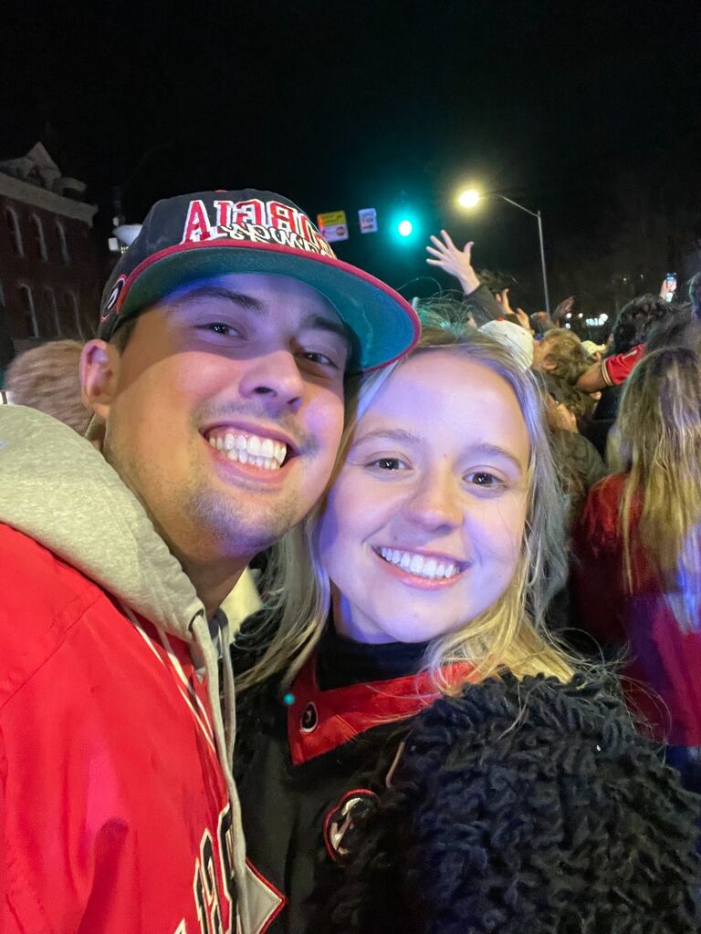 Celebrated a Georgia Bulldogs National Championship in Athens, GA! #GODAWGS