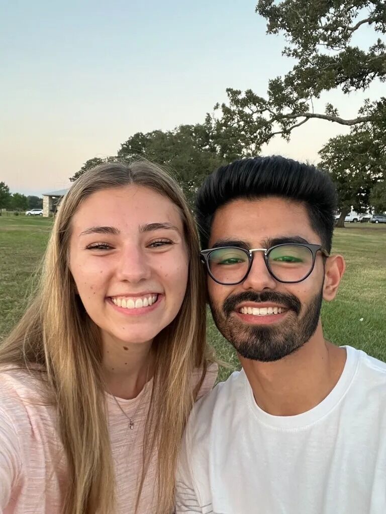 Early in the Fall semester, Noel asked Sarah on a date and she said yes! On September 3rd, Noel asked to be Sarah's boyfriend. <3