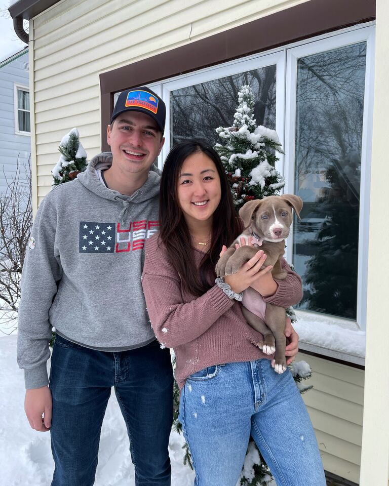 Jake & Grace adopt Dakota!