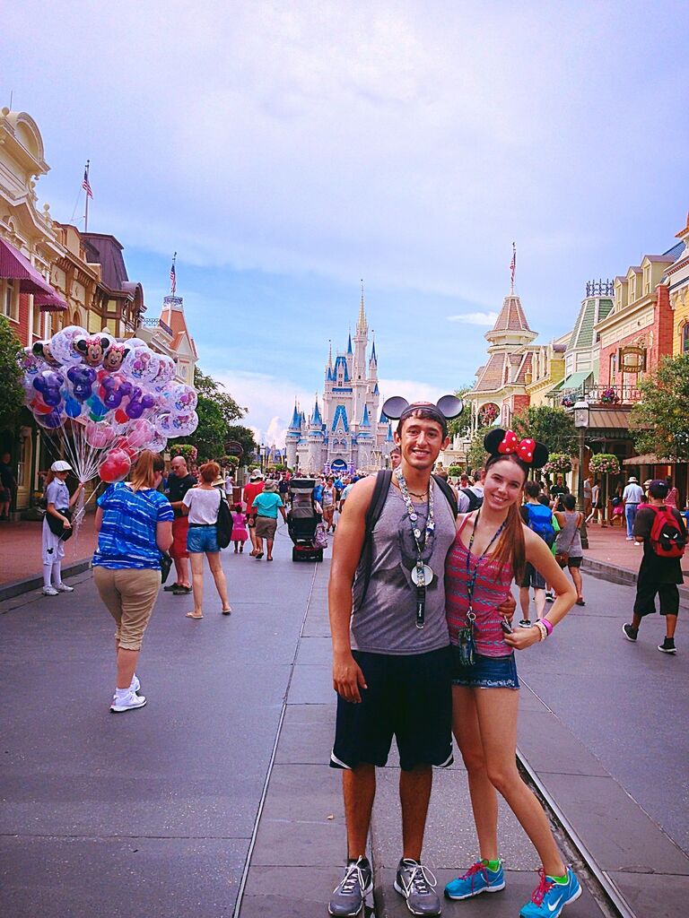 Alex came to visit me while I lived in Flordia
