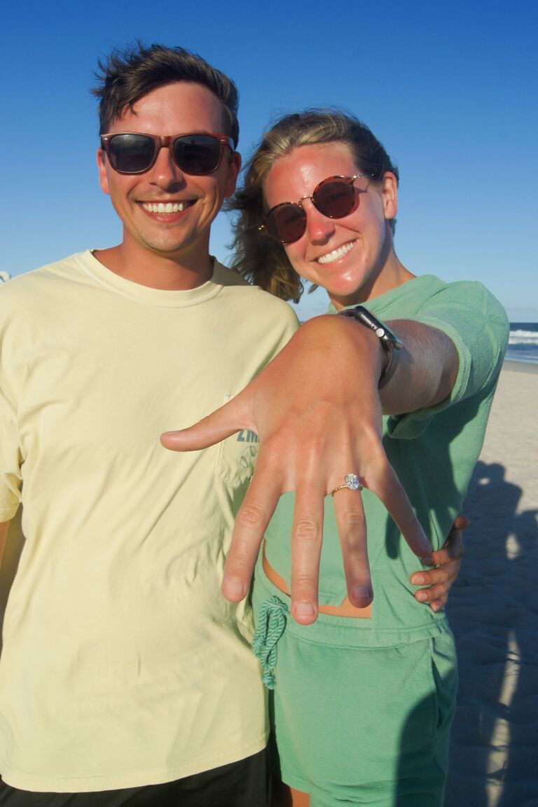 Fast forward 2 more years, and he popped the question! 