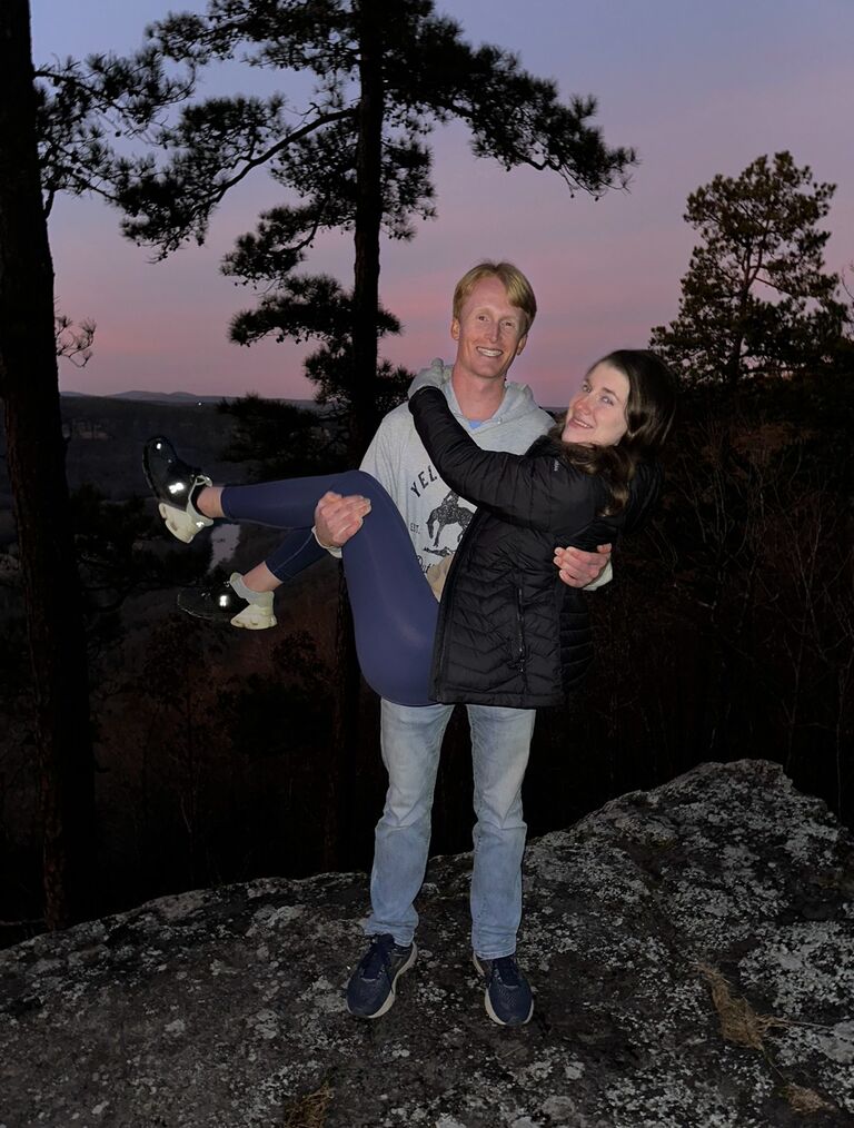 Went on the Respite Retreat with the Wesley Foundation at Mount Eagle. It was the most fun! I was afraid Daniel was going to throw me off the cliff... He thankfully did not haha!