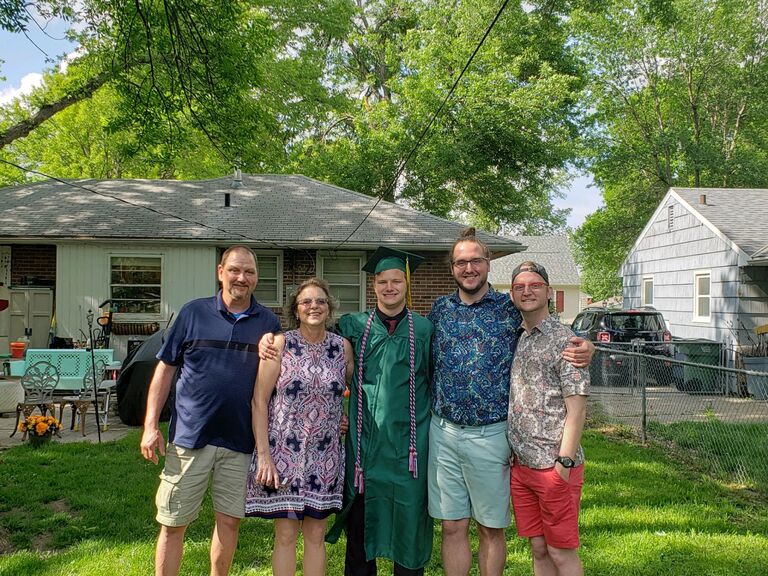 Eason is a big kid now! Congrats!