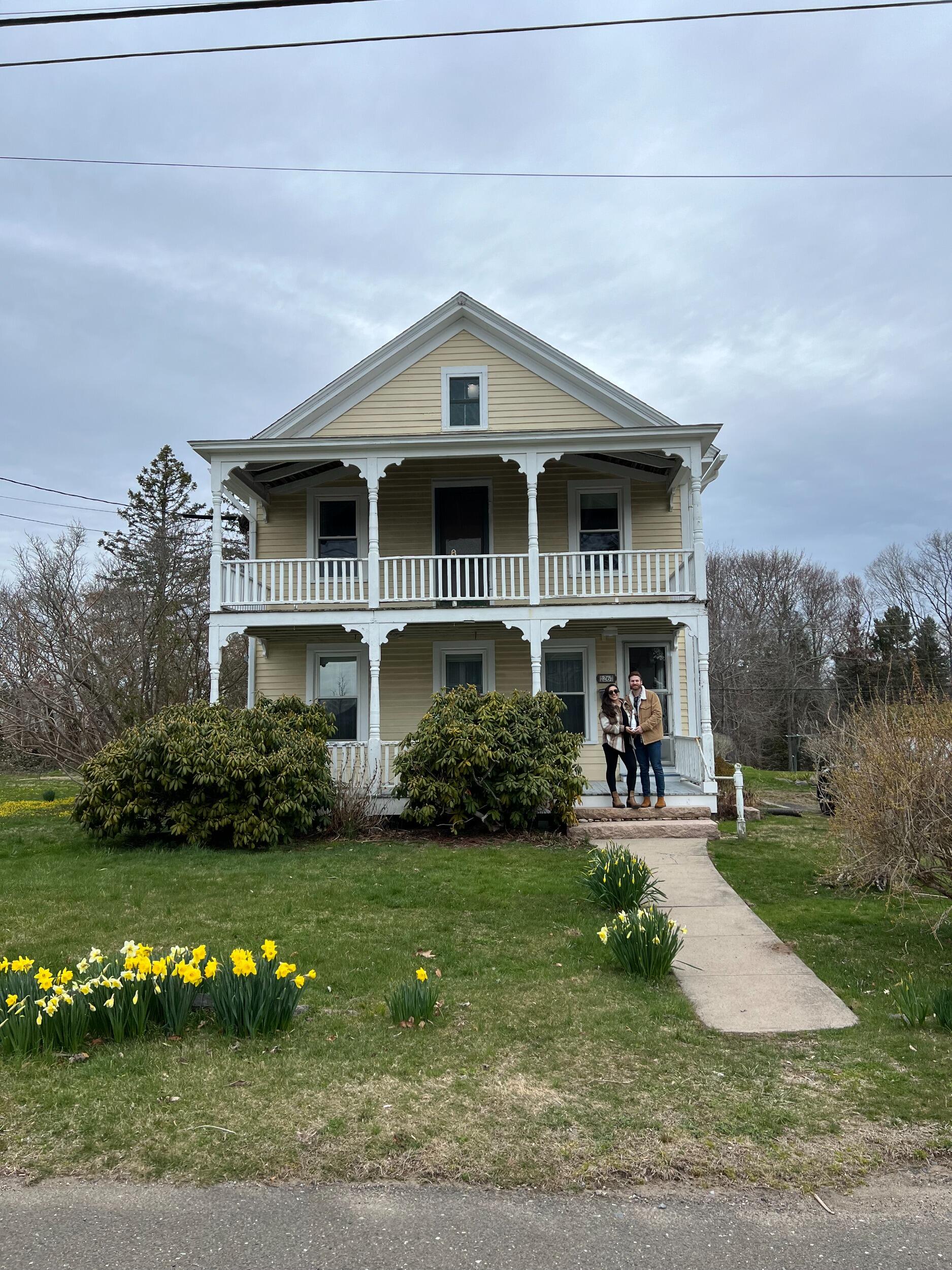 They buy their first home!