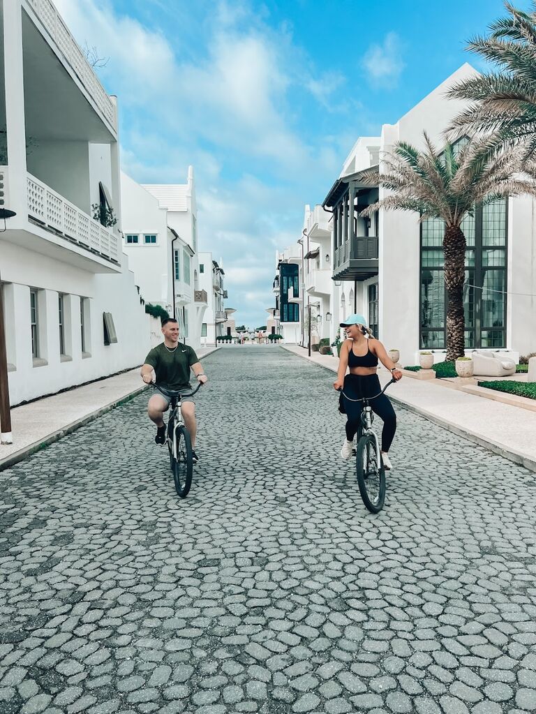 Presley and Harry love to spend their time traveling, playing golf, staying active, long walks with Laney and hanging out with their friends and family.