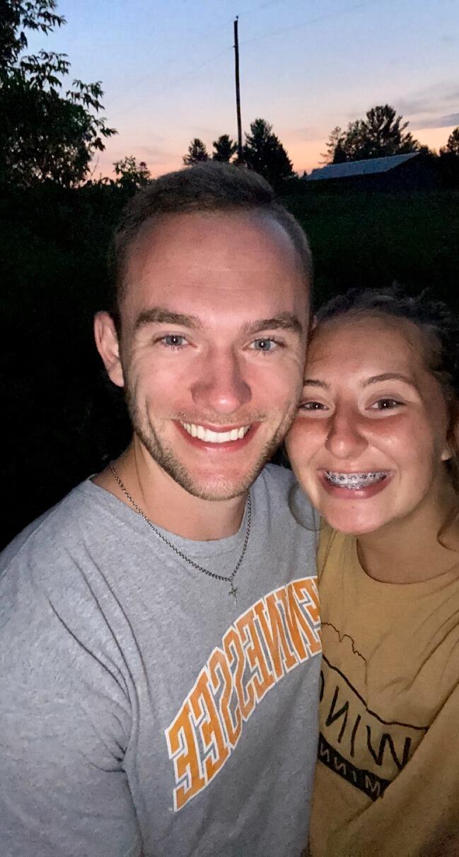 Fitting that Michael Jordan is number 23, as that was also the date that they started officially dating -- May 23rd. Almost immediately after they started dating, Sammy had to head to Bismarck, ND, for FOCUS New Staff Training and so began their summer of long distance.