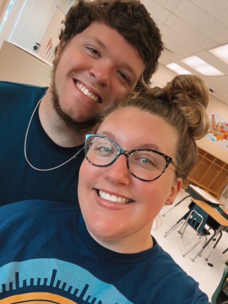 Helped set up my classroom!