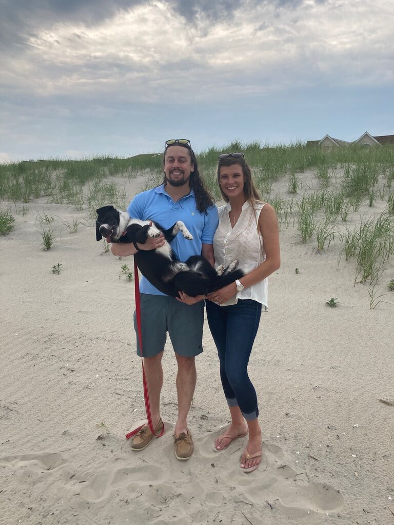 Sea Isle with Jett for Theiller Family Outing 