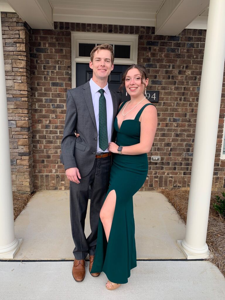 Connor finally got his first prom as a second year medical student