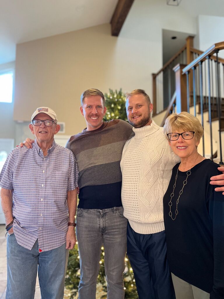 Thanksgiving 2021 with Roy, John, Steven, Paula.