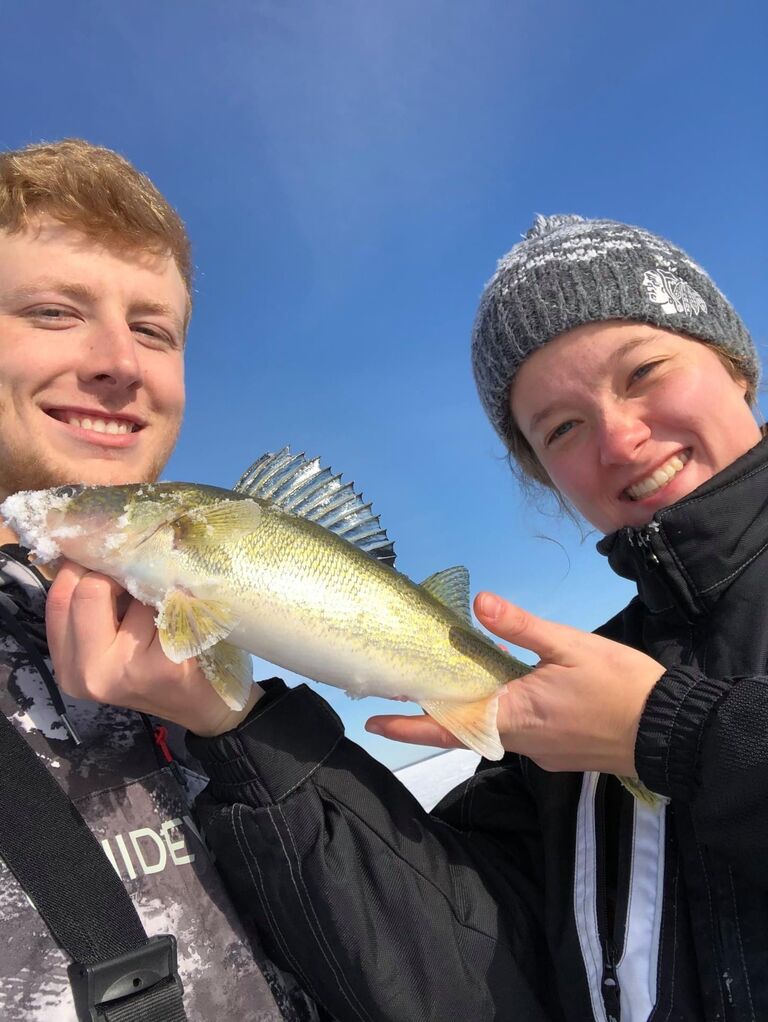 One of the many fishing trips.