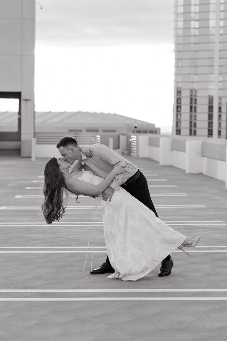 Engagement photos (in my mom's wedding dress)