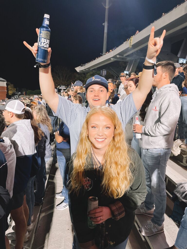 Lots of Southern games, cheering on the Eagles!