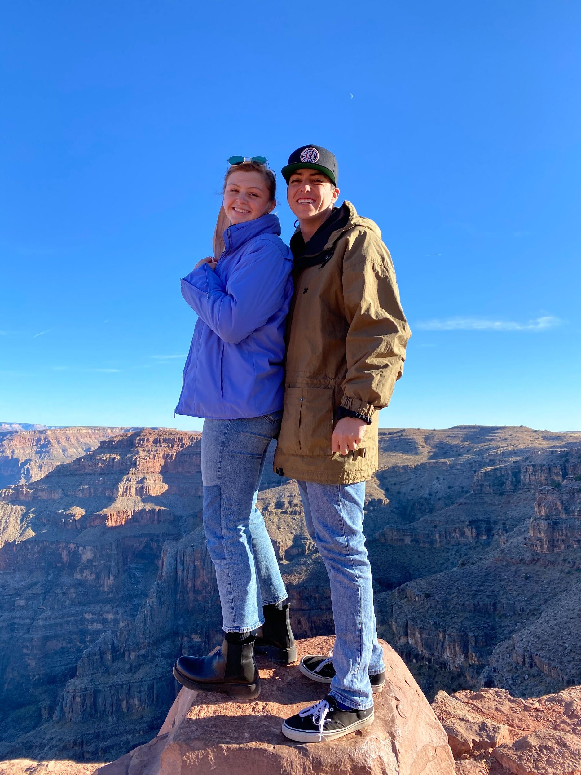 Our first time visiting the Grand Canyon together!