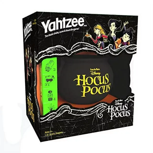 Hocus Pocus themed yahtzee for bachelorette party