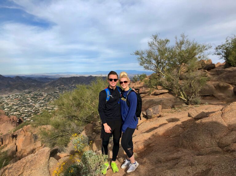 A trip together to Scottsdale, AZ to visit Jake's Great Aunt Cini! Made it to the top of Camelback Mountain, enjoyed an evening at Top Golf, and do not forget the fancy dinners!