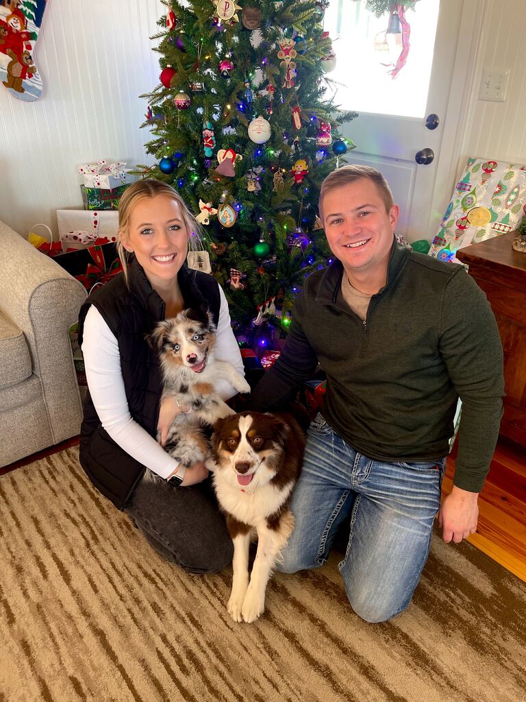 First family Christmas 
