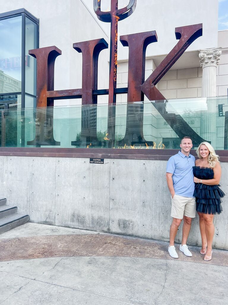 Second trip together to Las Vegas, Nevada. Even though Scott got food poisoning, he still names Hell's Kitchen his favorite restaurant to date