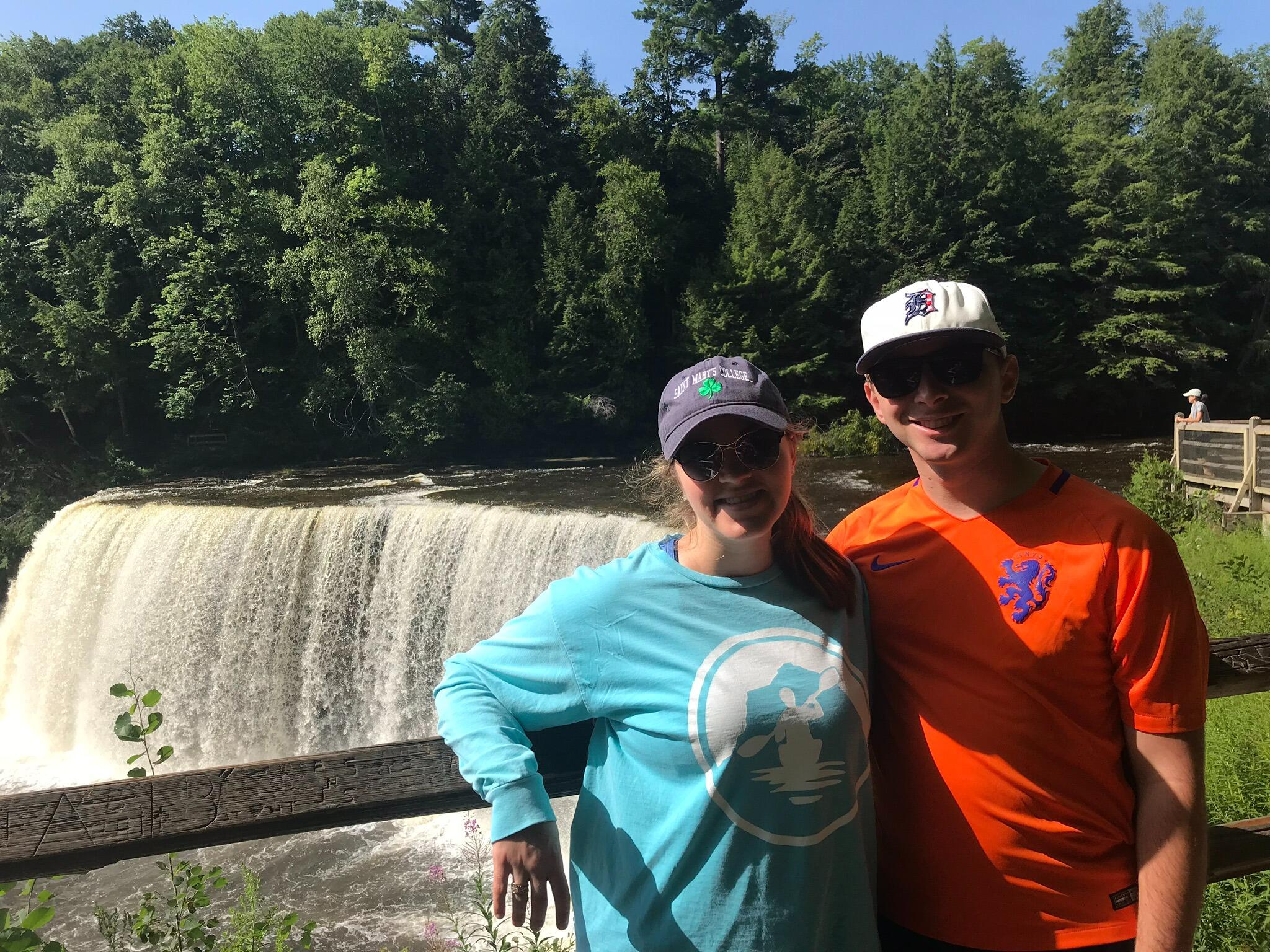 Tahquamenon Falls.
