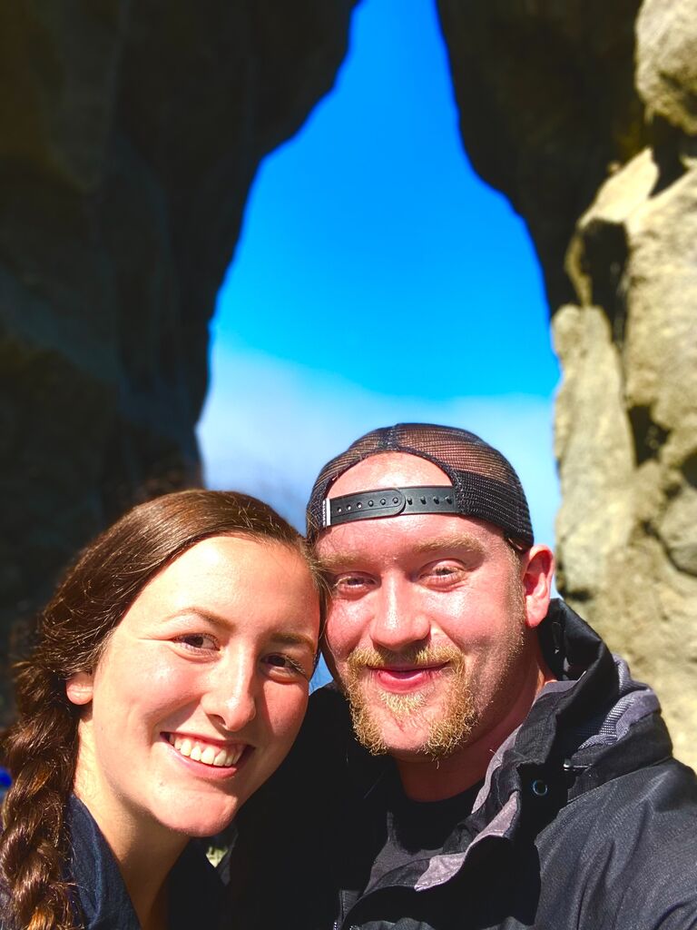 Gavin took Liv to Ruby Beach for the first time! This became one of their favorite locations to visit. Eventually becoming the place that Gavin popped the question at.