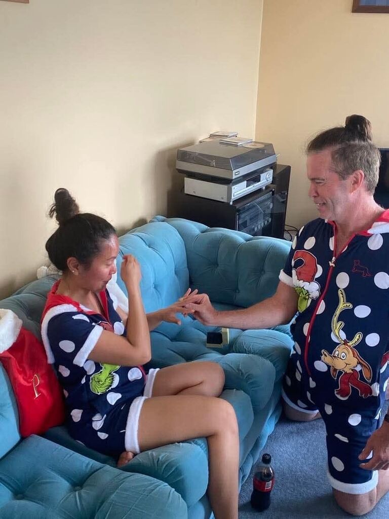 Pete proposed!