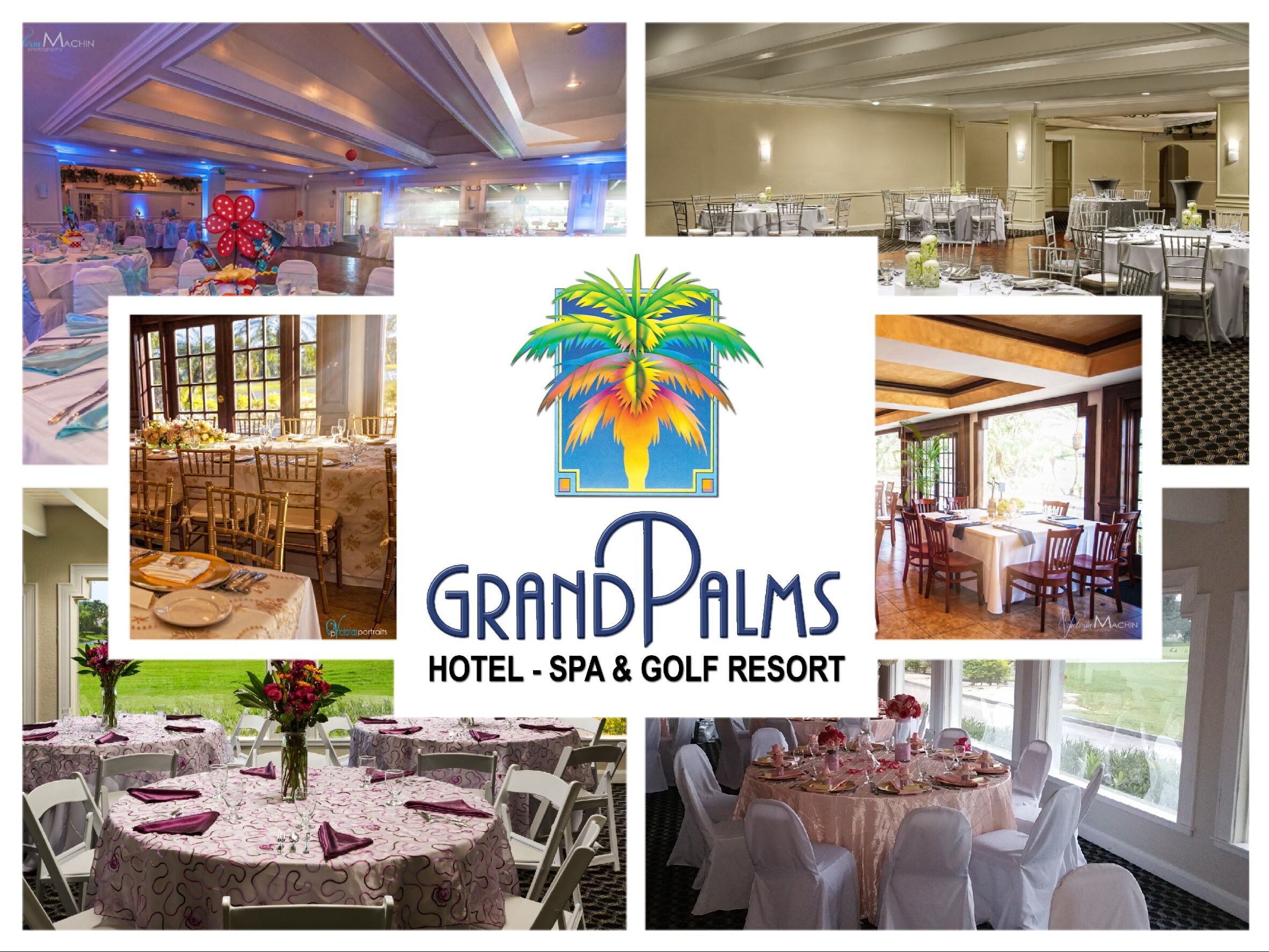 Grand Palms Hotel Spa Golf Resort Reception Venues Pembroke Pines 