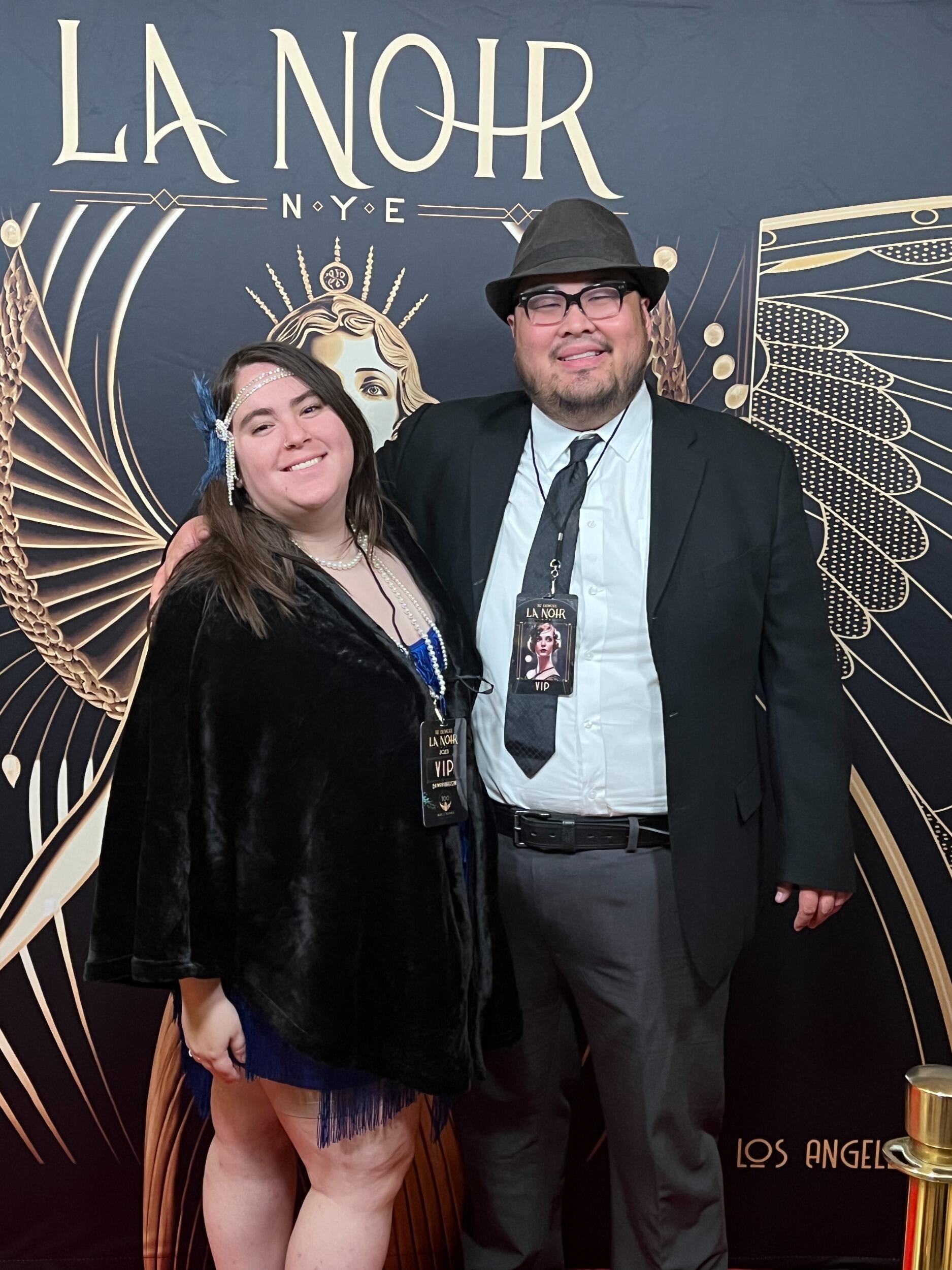 And rang in the new year as Californians at the beautiful Biltmore hotel